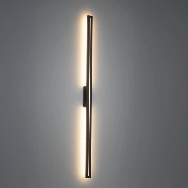 Zewnętrzny liniowy kinkiet Linea M 18176 LED 3000K IP65 szary