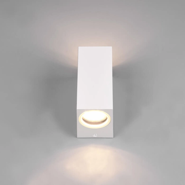 Lampa ścienna do ogrodu góra-dół ORVIE DL231204269 IP44 biała