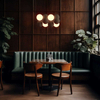Wisząca lampa molekułowa Vino ABR-GRAPPA-H-B nad stół kule szare białe