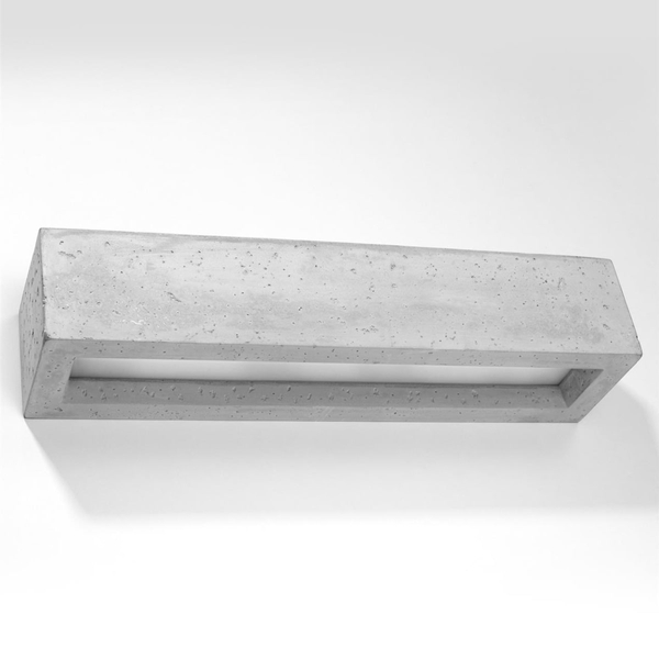 Betonowa listwa ścienna SL.0993 prostokątna lampa do holu