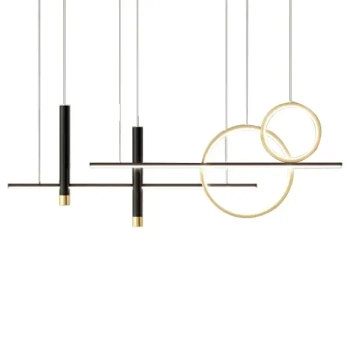 Lampa wisząca Forma CGFORMA390 LED 30W 3000-6000K do salonu złoty czarny