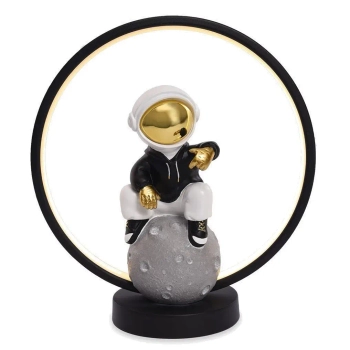 Dekoracyjna lampa stołowa ASTRONAUTA EX15S020U-1 LED 4W 3000K czarny