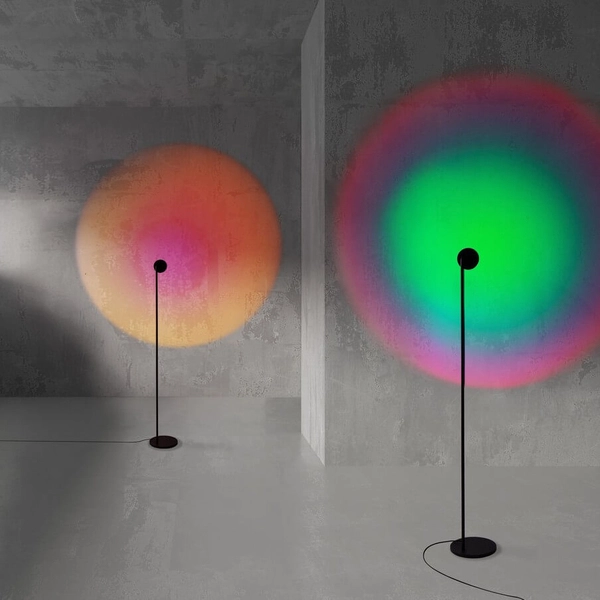 Podłogowa lampa PRINGLES LE44938 LED 10W 3000K regulowana czarna