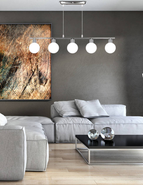 Zwis wielopunktowy Oden 35-03270 Candellux kule chrom biały