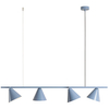Lampa wisząca z kloszami Form 1108L16 Aldex nad stół niebieska