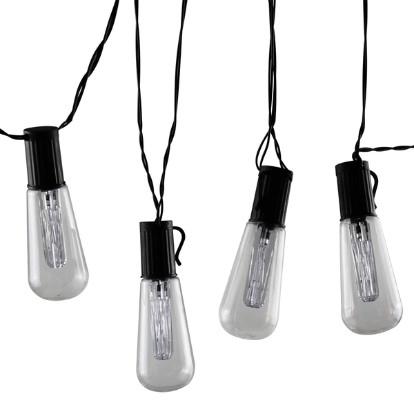 Girlanda łańcuch świetlny Edison 312884 Polux LED 2,6m na baterie 3000K czarna