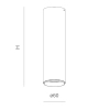 Sufitowa lampa spot biały PET next LED 8,5W barwa ciepła tubka 46962-M930-WW-00-13