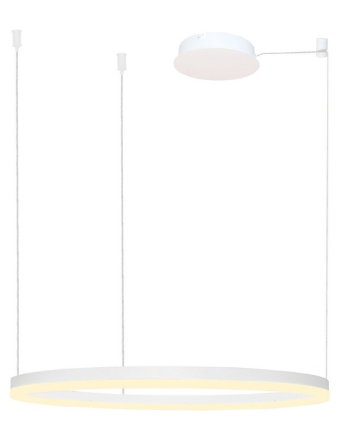 Wisząca lampa Halo AZ4962 LED 55W 3000K nowoczesna biała