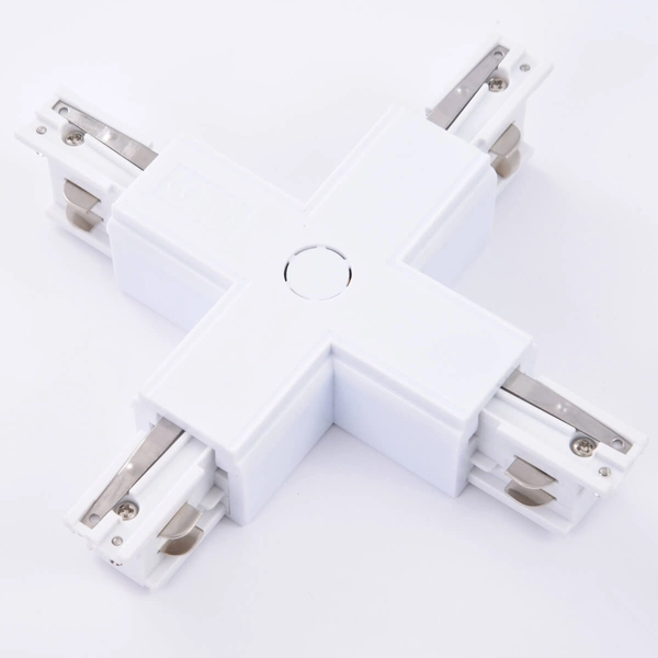 Krzyżowy łącznik Track AZ4279 Azzardo do 3-fazowego systemu szynowego biały