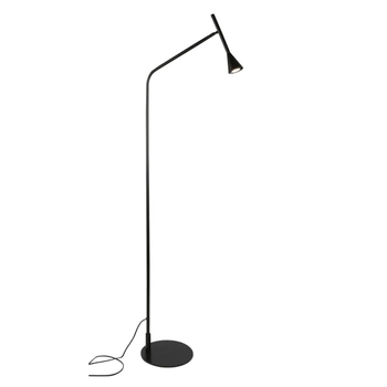 Minimalistyczna lampa podłogowa Cygnus AZ5623 Azzardo metalowa czarna
