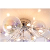 Designerska LAMPA sufitowa EXPLOSION 1085130  Nave szklana OPRAWA pręty kulki balls chrom multikolor