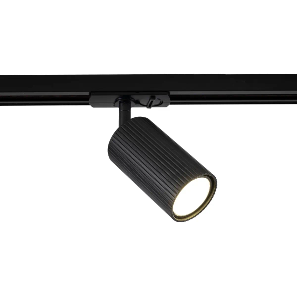 Jednofazowa szynowa lampa Tracer Tune 16143 żebrowana tuba czarny