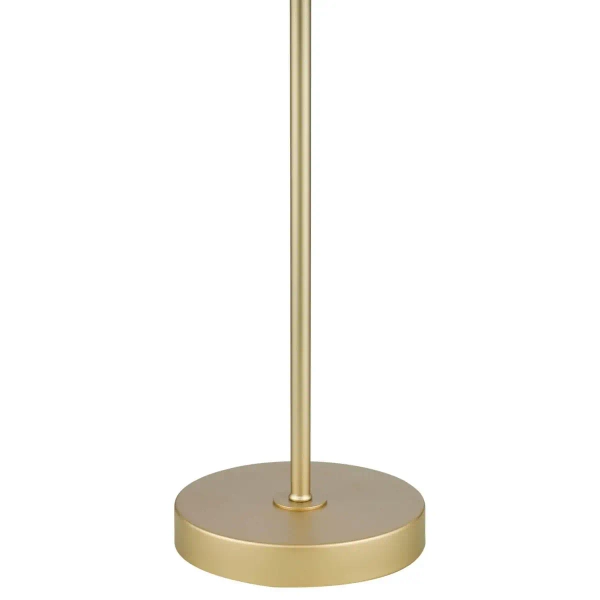 Nocna lampka z abażurem Fenella FEN4235 trawa morska złota