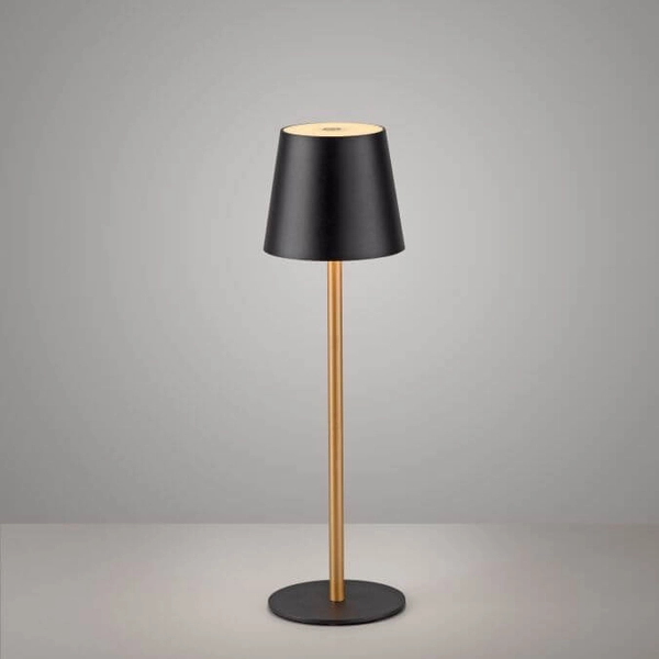 Stołowa lampka Euria 19250-68 LED 2,5W 3000K IP54 czarna złota