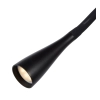 Regulowana lampka biurkowa ZOZY 18656/03/30 Lucide LED 4W 3000K czarna