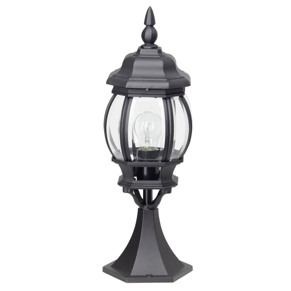 Stojąca lampa latarnia Istria 48684/06 IP23 do ogrodu czarny