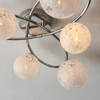 Sufitowa lampa metalowa Maye L&-197232 Light& balls szklane kule chrom