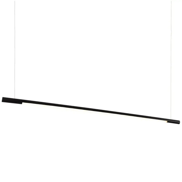 Loftowa LAMPA wisząca HORIZON P0358D Maxlight metalowa OPRAWA listwa LED 26W 3000K zwis czarny