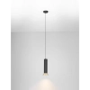 Metalowa wisząca lampa MARENZO LE45600 nad stół czarna złota