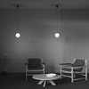 Lampa wisząca LED 5W 3000K nad stół biała czarna Luna OUTLET