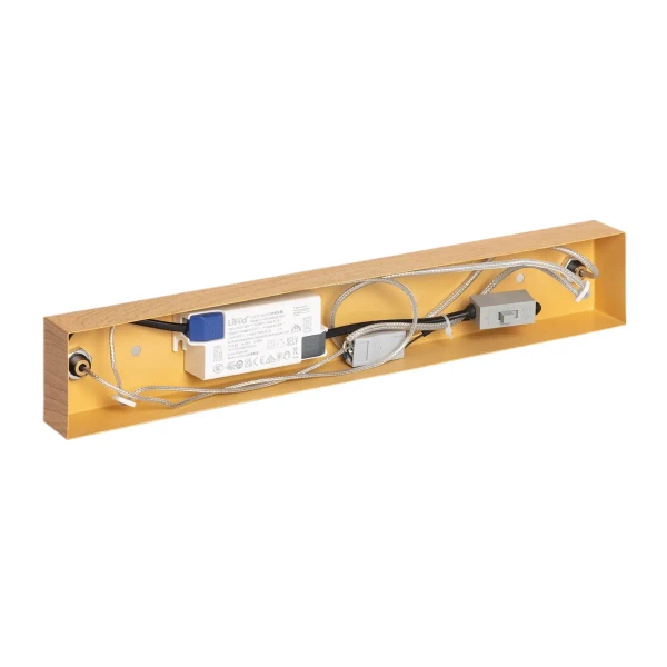 Drewniana lampa wisząca Vanguard ABR-LLV-30CCT-120-D LED 30W 2800-5000K biała