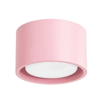 Lampa sufitowa różowa MODO SL.2466 1xGx53 metalowa tubka