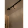 Metalowa lampa sufitowa 1-fazowa KEONI 09961/01/97 tuba czarna brązowa