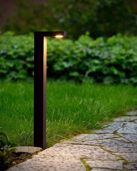 Ogrodowy słupek Texas 28851/60/30 nowoczesny LED 6W 3000K czarny