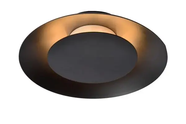 Nowoczesny plafon do salonu Foskal 79177/06/30 LED 6W 2700K czarna