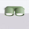 Sufitowa lampa metalowa MODO szałwiowa SL.2471 2xGx53 tubki