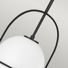 Nowoczesna lampa wisząca QN-SOMERSET-P-O-BK kula czarna