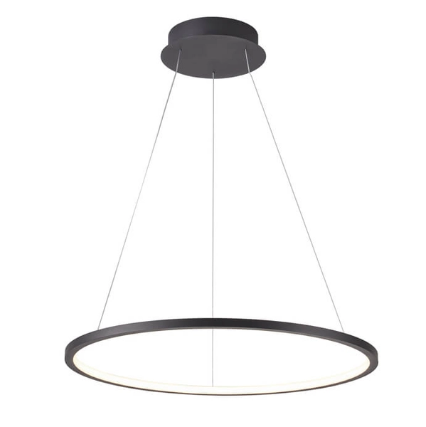 Wisząca lampa Vinola PND-56135B-080RPC-BK-3KS4K-TRDIMM Italux LED 48W 3000-4000K czarna