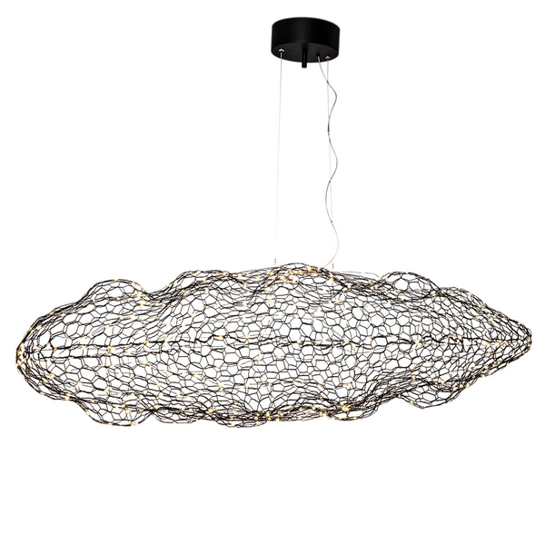 Lampa wisząca Hayden 4201250-4002 By Rydens LED 15W 2700K siatka czarna