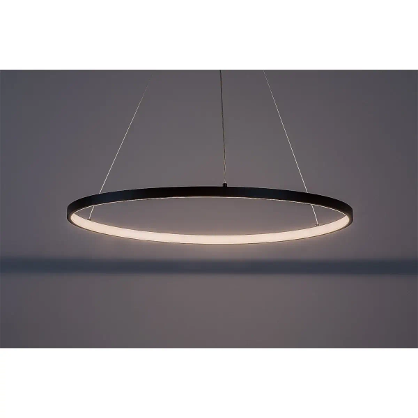 Lampa zwisająca ring Beliza 72344 LED 55W 3000K do salonu czarny
