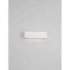 Matowy ścienny kinkiet RAVEZCO LE75200 LED 8W 3000K IP65 biała
