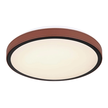 Okrągły plafon SAMMI 41766-24 Globo LED 24W 3000-6000K biały brązowy