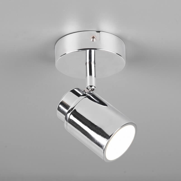 Reflektorek ścienny z regulacją BRISA DL106880400 IP44 srebrny