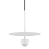 Zwisająca lampa nad stół BAILA LE44534 LED 8W 3000K okrągła biały
