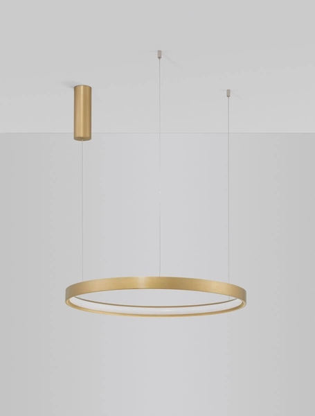 Ring lampa wisząca ZACAPU LE42790 do salonu LED 42W 3000K złota