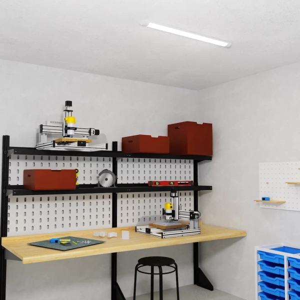 Sufitowa lampa podłużna EK9839 LED 27W 4000K natynkowa biała