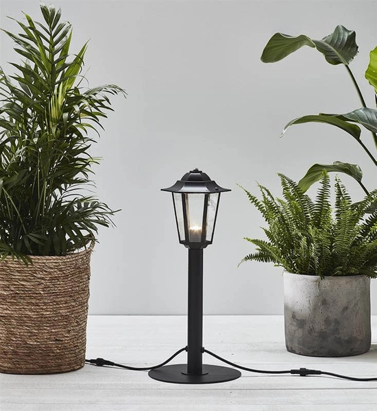 Gruntowa lampa industrialna Garden latarnia LED 3W czarna