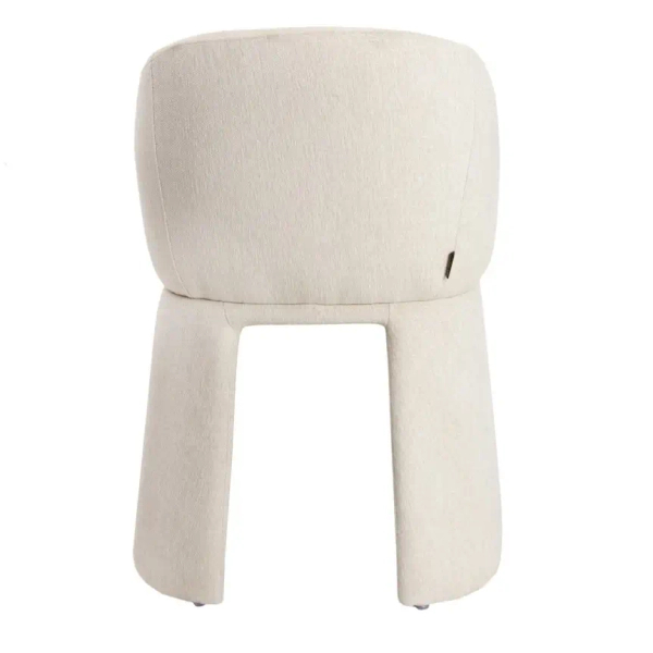 Nowoczesne krzesło TOMI MM001501100363 beżowe tapicerowane 45cm