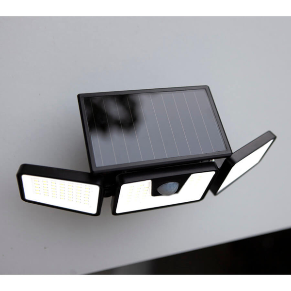 Naświetlacz solarny BRITI 6922401330 LED 6W 5000K czujnik ruchu IP44 czarny