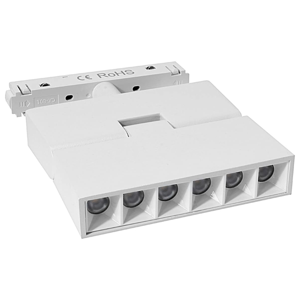 Łamana lampa magnetyczna z diodami szynowa 848 Domeno LED 6W 3000k biała