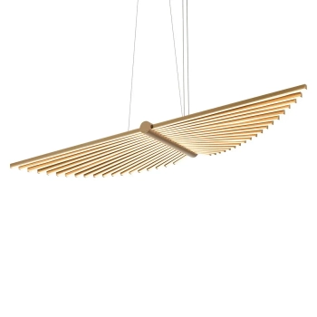 Lampa wisząca nad stół Seraph QN-SERAPH-LP-L-BG LED 57W 3000K złota