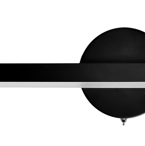 LAMPA ścienna SYDNEY ML6346 Milagro metalowa OPRAWA kinkiet LED 6W 4000K loftowy czarny