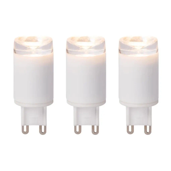 Zestaw 3 szt. żarówki G9 49097/09/31 LED 3W 2600-2700K 260LM białe