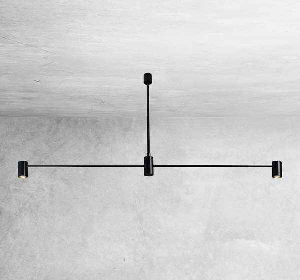 LAMPA sufitowa DAKATA 5634 Shilo metalowa OPRAWA tuby czarne