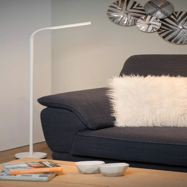 Ledowa lampa stojąca Gilly 36712/05/31 Lucide LED 5W 2700K biała