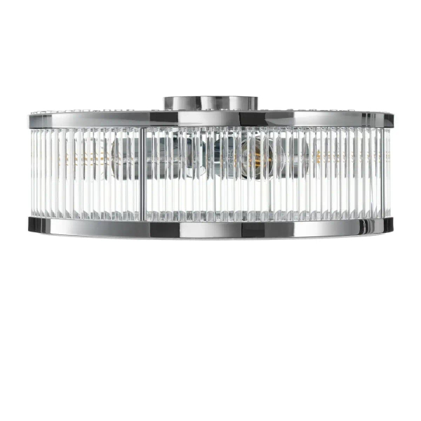 Kryształowy plafon MAGNUS NOW-D10208 chrom 4xE27 szklany